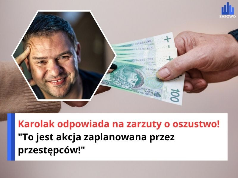 Karolak odpowiada na zarzuty o oszustwo! "To jest akcja zaplanowana przez przestępców!"